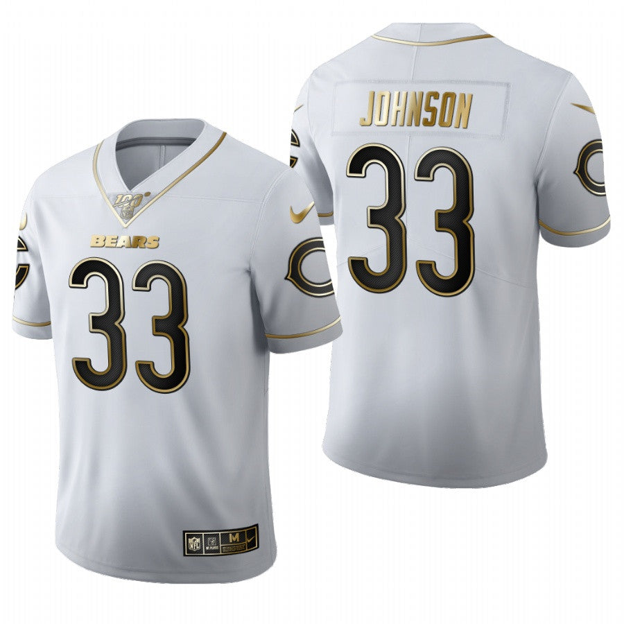 Jaylon Johnson Chicago Bears white jersey
