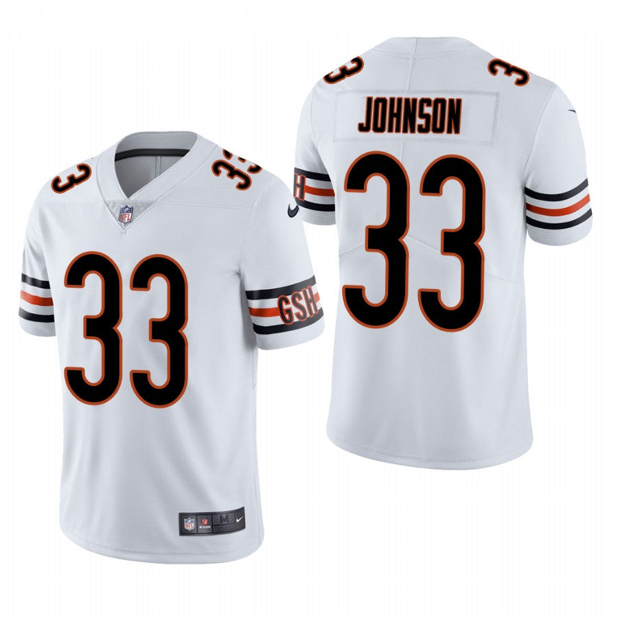 Jaylon Johnson Chicago Bears white Vapor jersey
