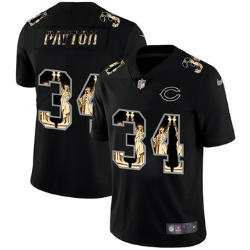 Walter Payton Chicago Bears black Limited jersey