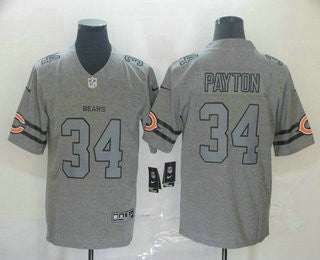 Walter Payton Chicago Bears gray Vapor jersey
