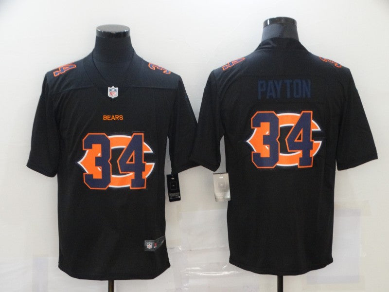 Walter Payton Chicago Bears black Vapor jersey