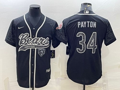 Walter Payton Chicago Bears black jersey