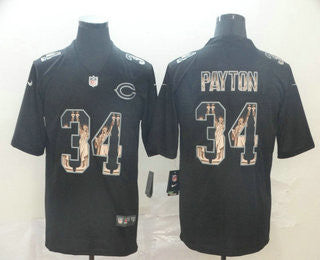 Walter Payton Chicago Bears black Limited jersey