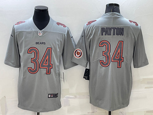 Walter Payton Chicago Bears gray Fashion jersey