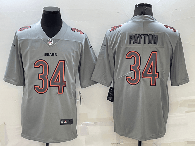 Walter Payton Chicago Bears grey Vapor jersey