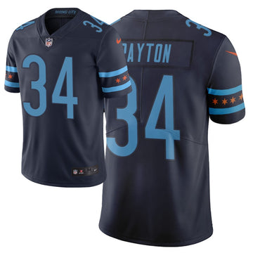Walter Payton Chicago Bears navy Limited jersey