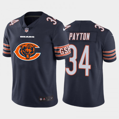 Walter Payton Chicago Bears navy Limited jersey