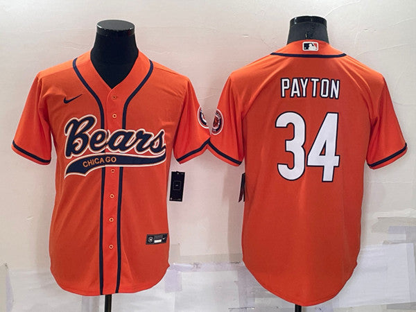 Walter Payton Chicago Bears orange jersey