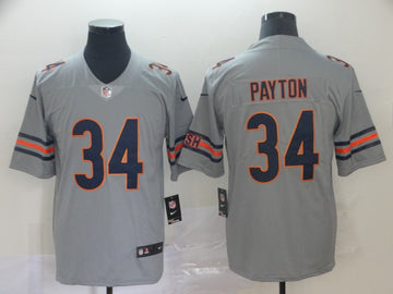 Walter Payton Chicago Bears silver Inverted Legend jersey