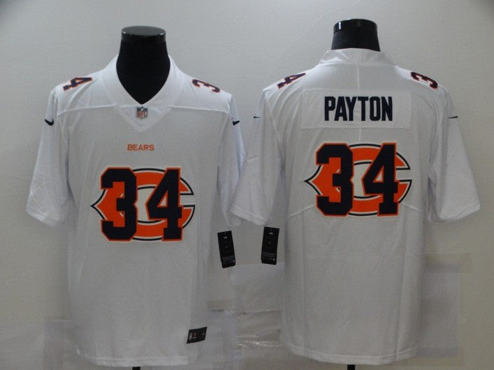 Walter Payton Chicago Bears white Vapor jersey