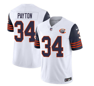 Walter Payton Chicago Bears white Limited jersey