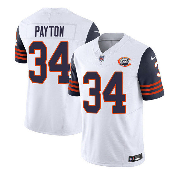 Walter Payton Chicago Bears white Limited jersey