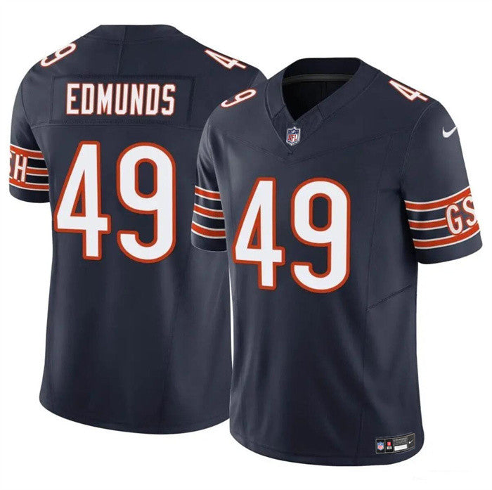Tremaine Edmunds Chicago Bears navy jersey