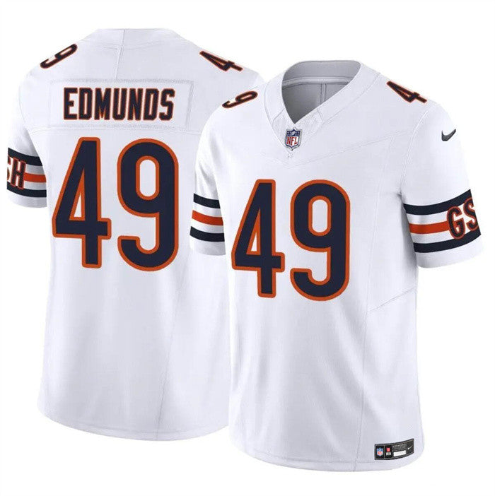 Tremaine Edmunds Chicago Bears white jersey