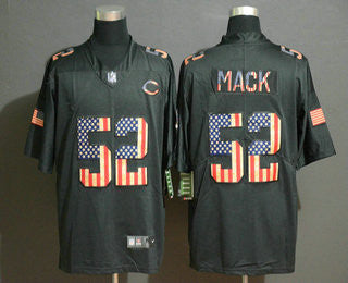 Khalil Mack Chicago Bears black Salute To Service jersey