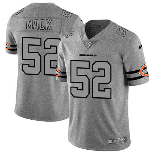 Khalil Mack Chicago Bears gray Limited jersey