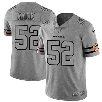 Khalil Mack Chicago Bears gray Limited jersey