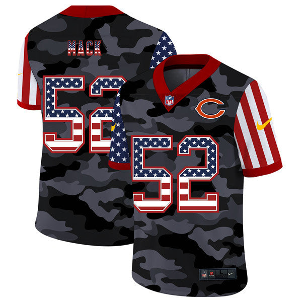 Khalil Mack Chicago Bears camo Limited jersey