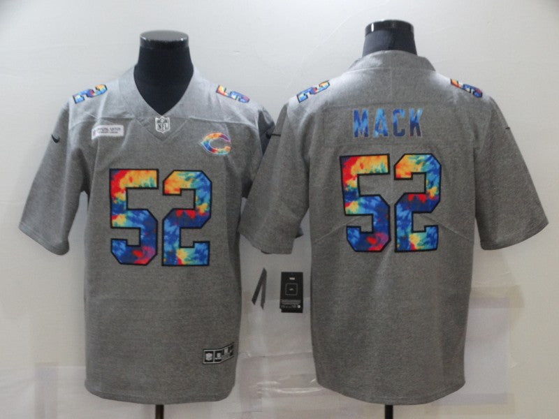 Khalil Mack Chicago Bears grey Limited jersey