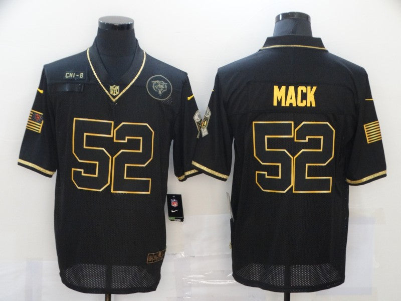 Khalil Mack Chicago Bears black Salute To Service jersey