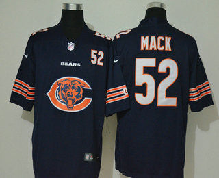 Khalil Mack Chicago Bears navy Vapor jersey