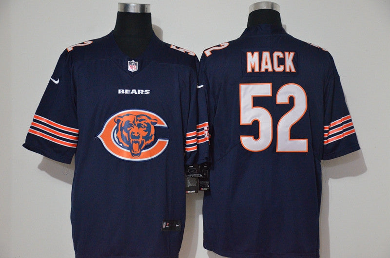 Khalil Mack Chicago Bears navy Vapor jersey