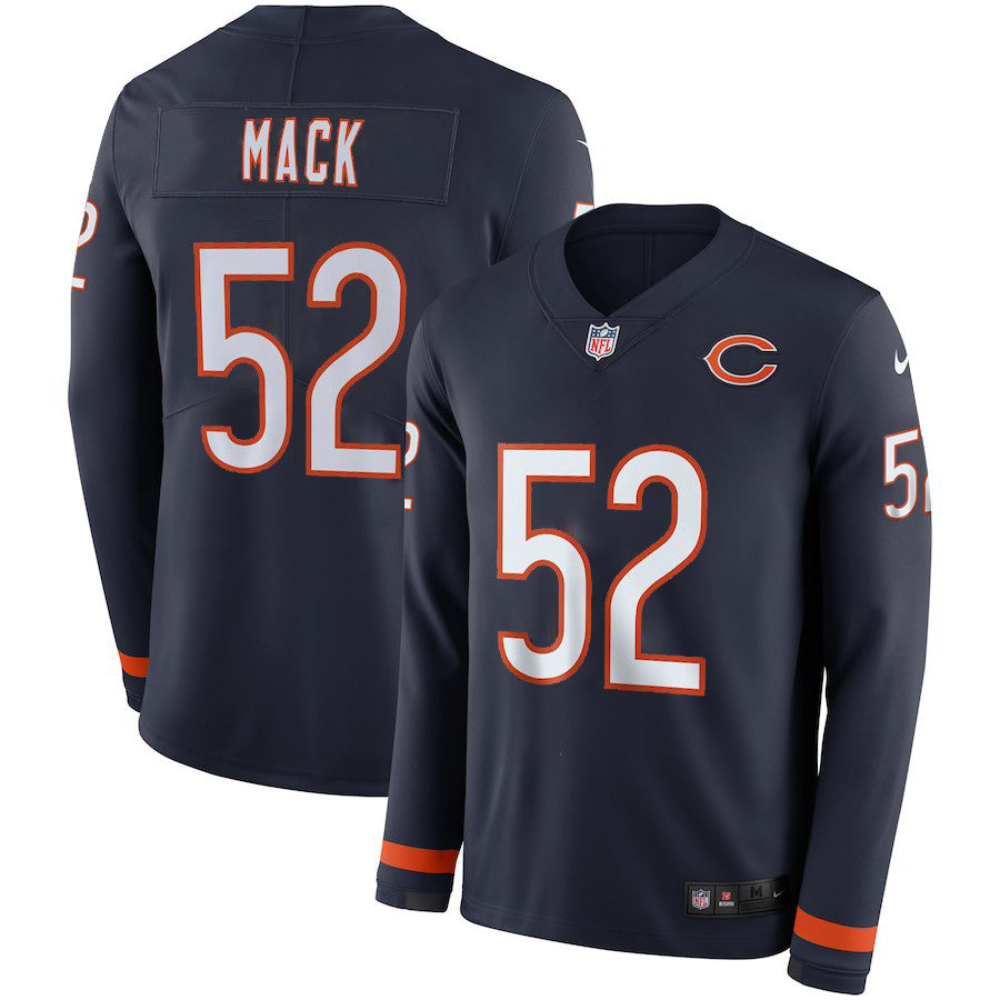 Khalil Mack Chicago Bears navy jersey
