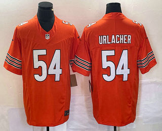 Brian Urlacher Chicago Bears orange FUSE jersey