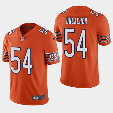 Brian Urlacher Chicago Bears orange Vapor jersey