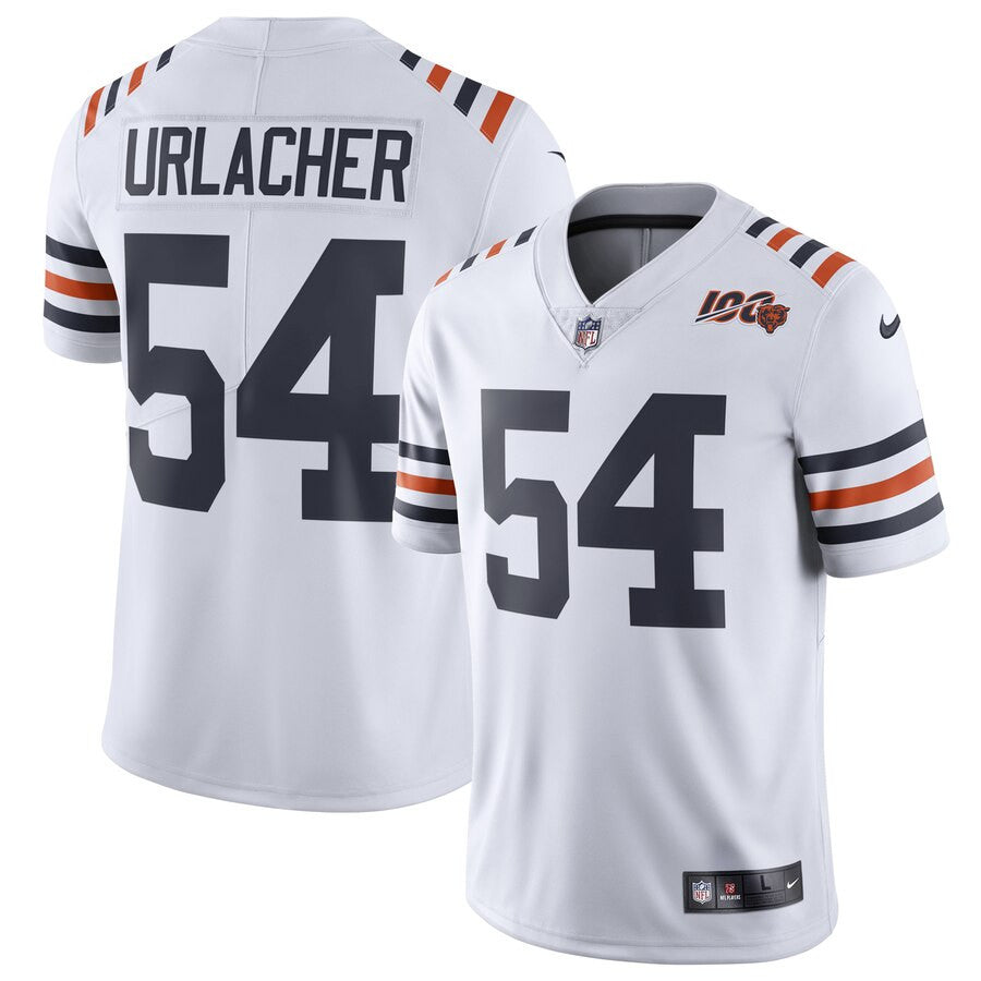 Brian Urlacher Chicago Bears white Vapor jersey