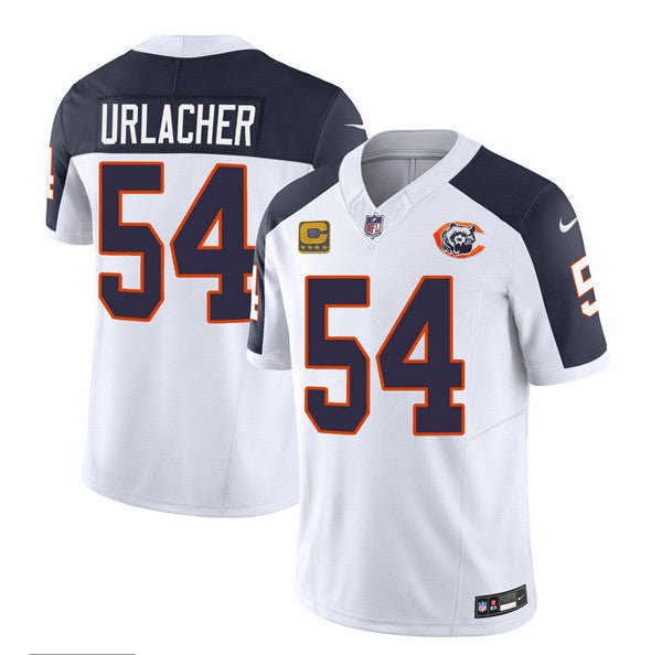 Brian Urlacher Chicago Bears white Limited jersey