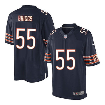Lance Briggs Chicago Bears navy jersey
