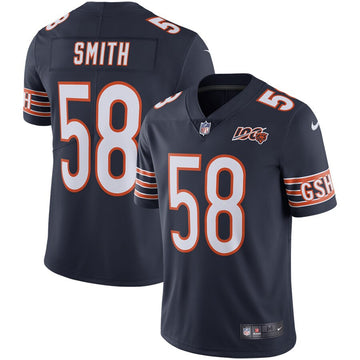 Roquan Smith Chicago Bears navy Limited jersey