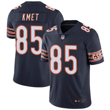 Cole Kmet Chicago Bears navy Vapor jersey