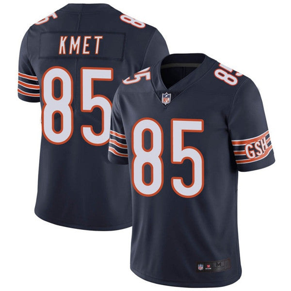 Cole Kmet Chicago Bears navy Vapor jersey