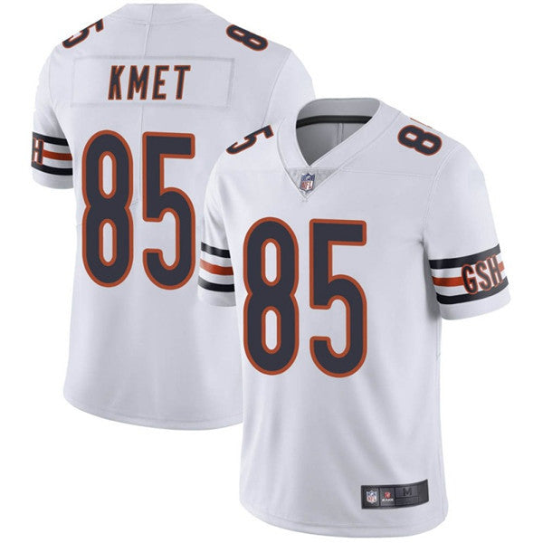 Cole Kmet Chicago Bears white Vapor jersey