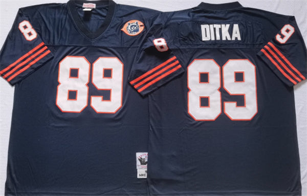 Ditka Chicago Bears navy Limited jersey