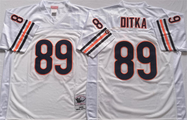 Ditka Chicago Bears white Limited jersey