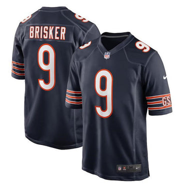 Jaquan Brisker Chicago Bears navy Game jersey