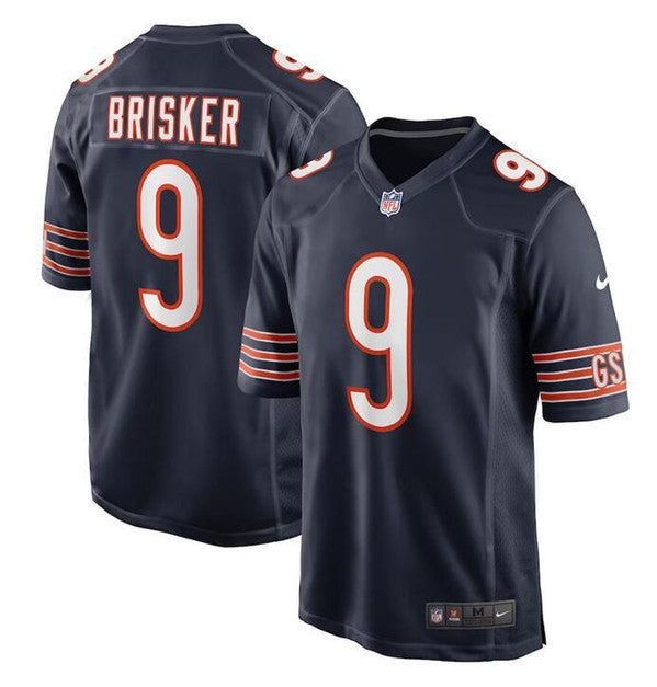 Jaquan Brisker Chicago Bears navy Game jersey