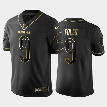 Nick Foles Chicago Bears golden jersey