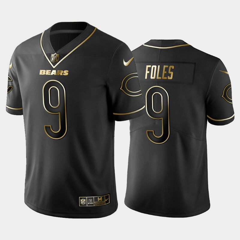 Nick Foles Chicago Bears golden jersey