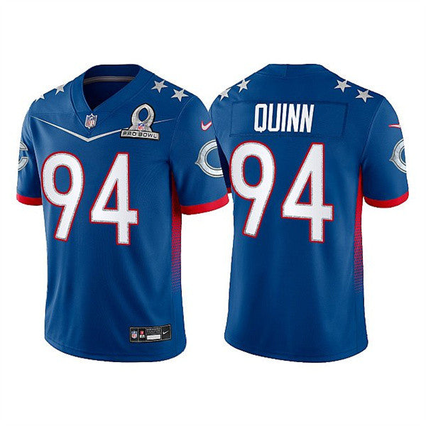 Robert Quinn Chicago Bears royal jersey