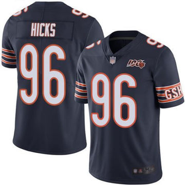 Akiem Hicks Chicago Bears navy Limited jersey