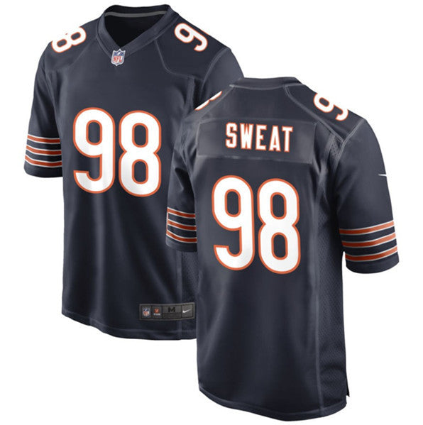 Montez Sweat Chicago Bears navy Game jersey