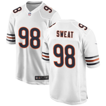 Montez Sweat Chicago Bears white Game jersey