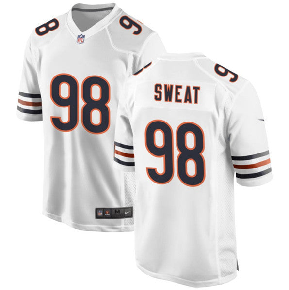 Montez Sweat Chicago Bears white Game jersey