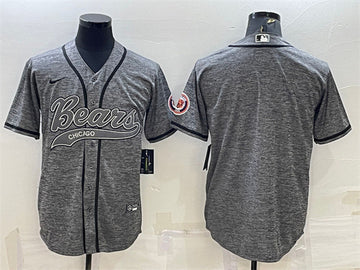 Custom Chicago Bears gray jersey