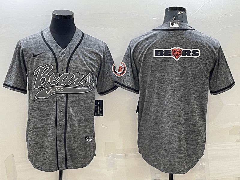 Chicago Bears grey jersey