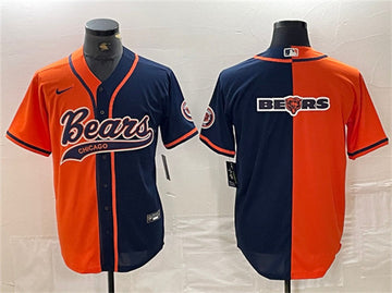 Logo Chicago Bears orange Split jersey